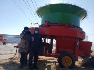 黑龍江齊齊哈爾市龍江縣華牛牧場130型粉碎機